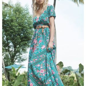 Turquoise Babushka Spell & Gypsy Gown